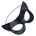 thumbnail image 1 of 2 uds máscara de gato máscara de media cara máscara de Catwoman disfraces de fiesta negro Zhivalor CWY-1212, 1 of 5