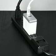 Refurbished Blackweb BWA17WI013 5.4A Dual Port Wall Charger USB-C & Standard USB Port- White