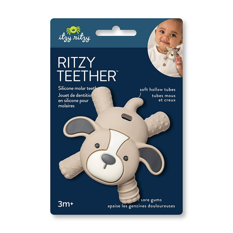 Itzy Ritzy Ritzy Teether Puppy, Textured Silicone photo 8