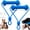 2PCS dog teeth brushing, variant on Dual-Action Canine Dental Prop, Dog Dental Chew Toy and Teeth Brushing Aid, Reusable Dog Teeth Cleaning Tool for Easier Pet Oral Care, Small Medium Large Dogs (1Pcs)