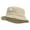 Khaki, variant on Big Brother Embroidered Big Size Cotton Blend Twill Bucket Hat - Black 2XL-3XL