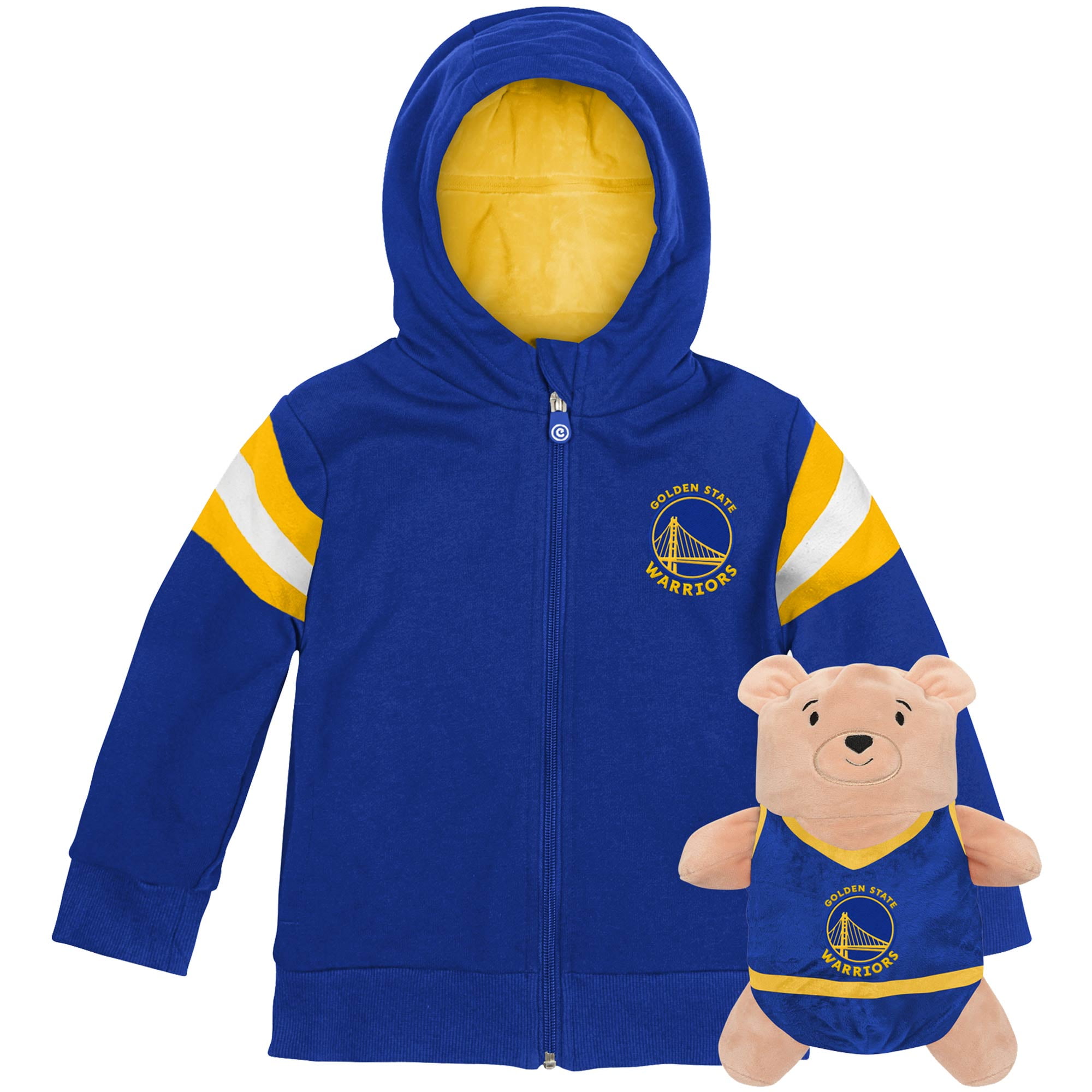 golden state warriors zip hoodie