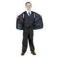 thumbnail image 2 of Boys Suit Tuxedo Set Solid 4pc Satin Notch Lapel-Classic Fit, 2 of 6