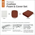 thumbnail image 3 of Classic Accessories 18"x2" Red Patio Cushion Slipcover, Montlake, 3 of 18