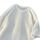 thumbnail image 5 of Camisa Elvqul de Hombre Algodón Stretch Playa Blanco de Color Sólido Manga Corta Cuello Redondo Deportivas, 5 of 5