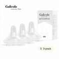 thumbnail image 1 of Natural Flow Baby Bottle Silicone Nipple Level 1, Slow Flow (S), 1+ Months, 3 Counts (Pack of 1), 1 of 6