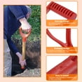thumbnail image 4 of Uxcell Shovel D Grip Handle 1-1/4""(32mm) Inner ABS Spade Snow Shovel, Red, 4 of 6