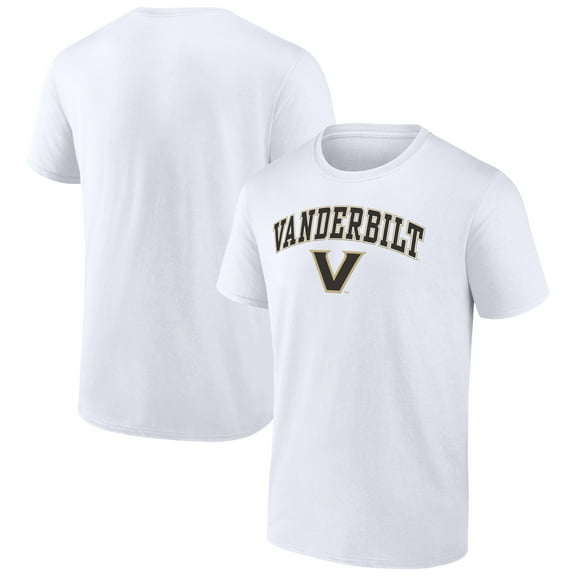 Men's White Vanderbilt Commodores Campus T-Shirt