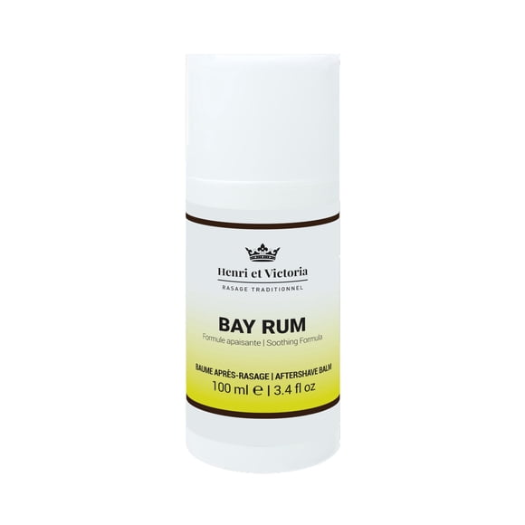 Bálsamo para después del afeitado HENRI ET VICTORIA Bay Rum Scent 100 ml para hombre