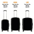 thumbnail image 7 of Rocksax Unisex The Beatles Official Tour Series Luggage/Suitcase By Rocksax - Apple Records - Carry On 52L, 7 of 7