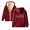 Wine, variant on Yuhangmm Womens Hoodies Pullover Fashion Casual Print Hooded Sweatshirt Soft Pullover with Pocket for Comfortable Relaxed Style with Trendy Print Blue XXXL