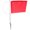 Red, variant on Raindrops Worgeous 1 Set Wind Direction Flag for Outdoor Decor Multipurpose Hanging Flag Marine Decoration