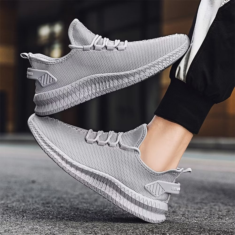 Dumajo Mens Sneakers Fashion Athletic Running Shoes Casual Walking Sport Lightweight Breathable Comfortable Shoes