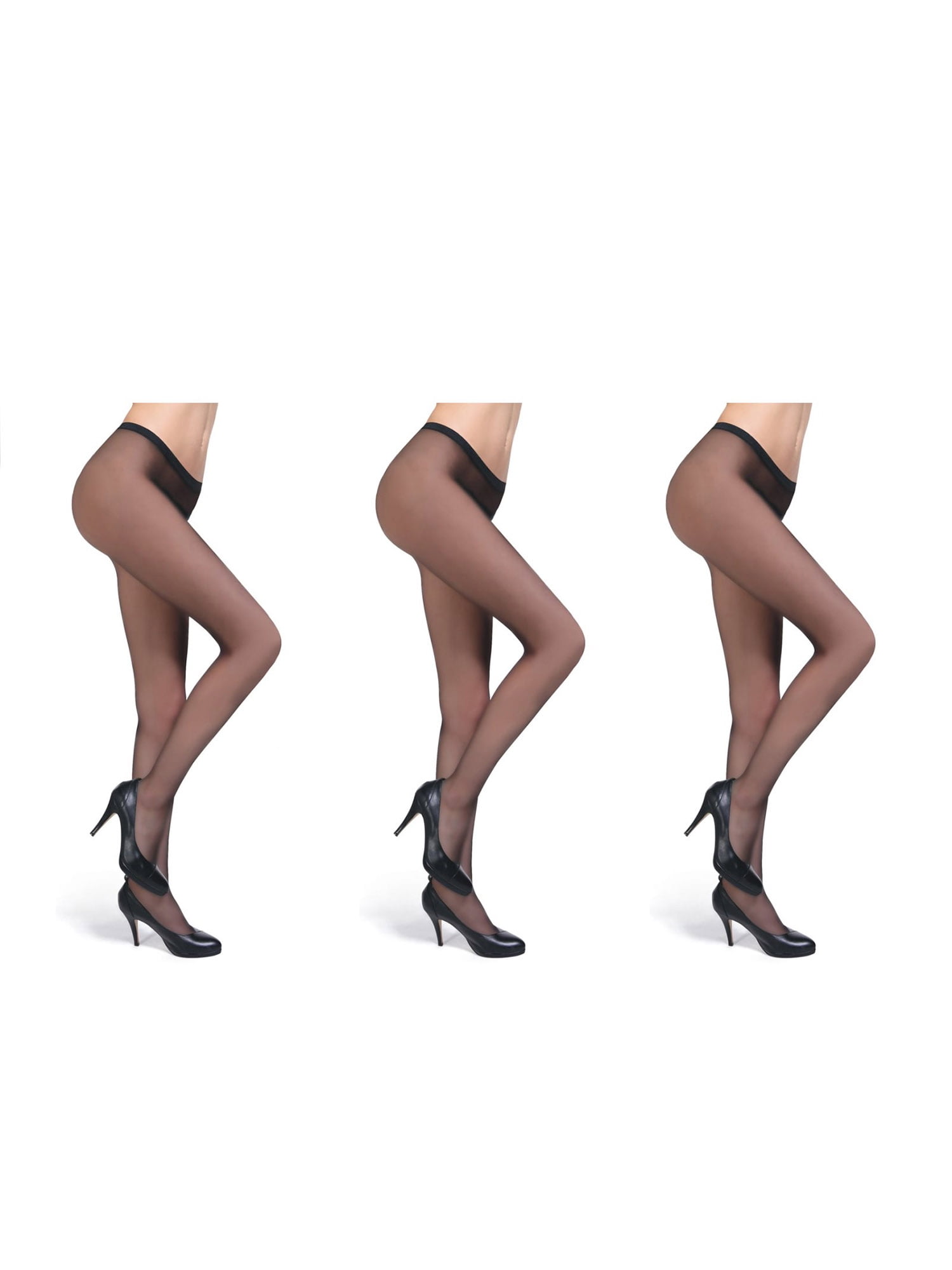 JenniWears Women's 3Pack High Waist Control Top Reinforced Seamless