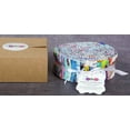 thumbnail image 5 of Soimoi 40Pcs Japanese Print Precut Fabrics Strips Roll Up 1.5 inches Cotton Jelly Rolls For Quilting - Multicolor, 5 of 9