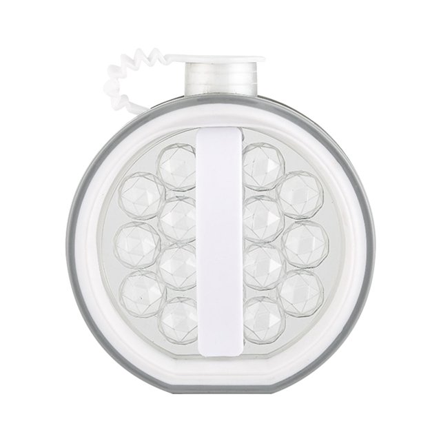 Muyoka Molde para hacer bolas de hielo 2 en 1, bandeja port谩til para cubitos de hielo, gran capacidad, molde para hacer bolas de hielo, molde para hervidor de agua, molde para bolas de hielo de whisk