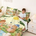 thumbnail image 3 of Erosebridal Kids Jungle Capybara Full Size Sheets, Rustic Camping Bed Sheets, 4-Piece, 3 of 5