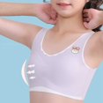 thumbnail image 3 of 3PCS Girls Soft Training Bras Seamless First Bra Girls Sports Bras Teens Adult Girl Training Bras Vest 8-18Y, 3 of 10