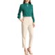thumbnail image 2 of BLUSA CON CUELLO ALTO PLISADA DE BOTONES Y OJAL PARA MUJERES INSPIRE CHIC EN AZUL LAGO, 2 of 7