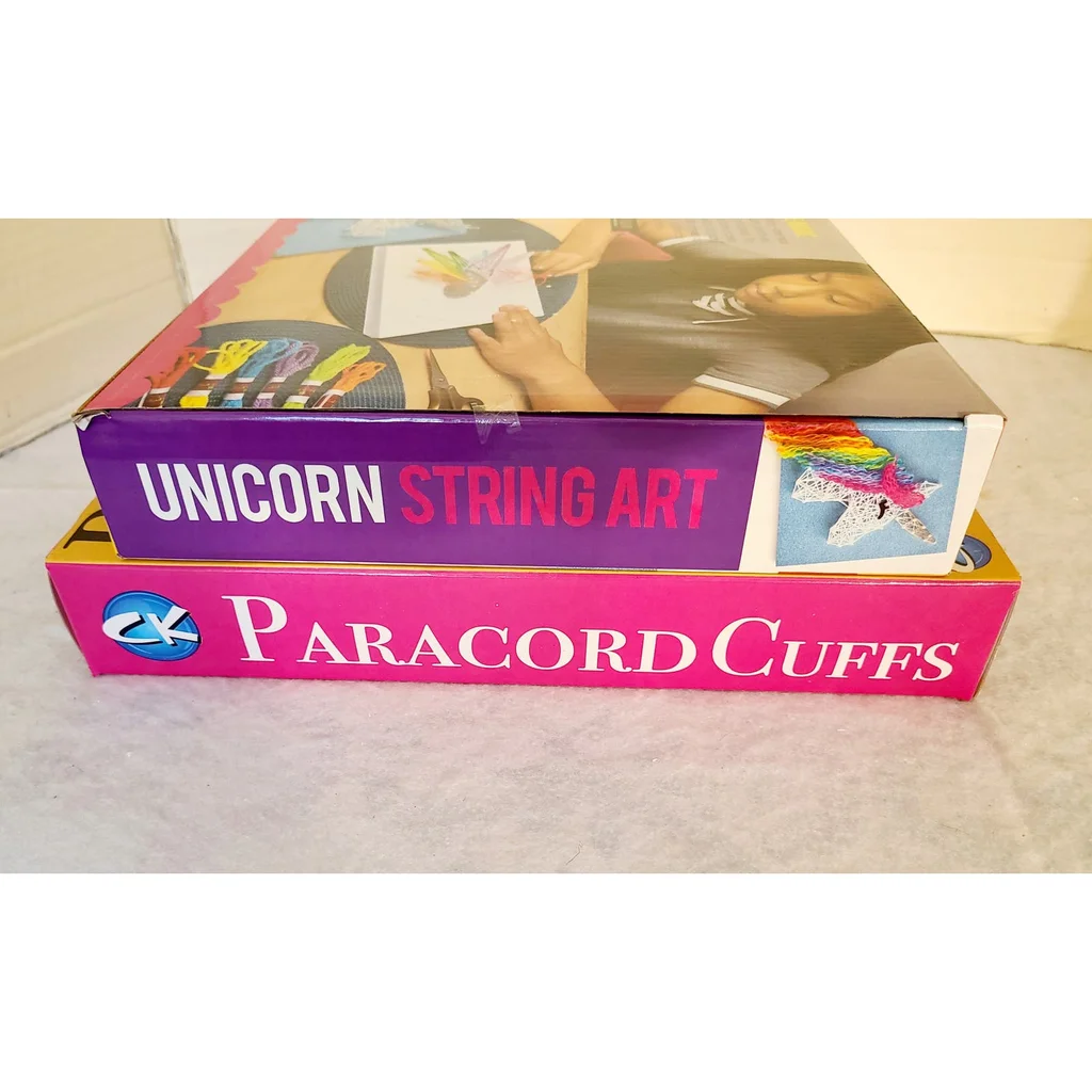 CK Tools Unicorn String Art and Paracord Bracelets Kit Bundle