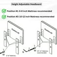 thumbnail image 4 of Twin Bedroom : 3d Upholstered Bed And Modern Nightstand Piece Configuration: With Stylish Design, 4 of 5