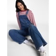 thumbnail image 3 of No Boundaries Wide Leg Baggy Overalls, Women's XXS-XXL, 3 of 4