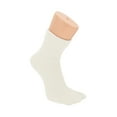 thumbnail image 2 of Unique Bargains 1 Pair Two-toed Socks Comfortable Plush Socks for Women White, 2 of 6