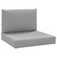 thumbnail image 2 of Cojines Pallet 2uds Tela Oxford Gris, 2 of 8