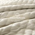 thumbnail image 4 of WDCOZY Beige King Size Quilt Bedding Sets with 2, 4 of 9