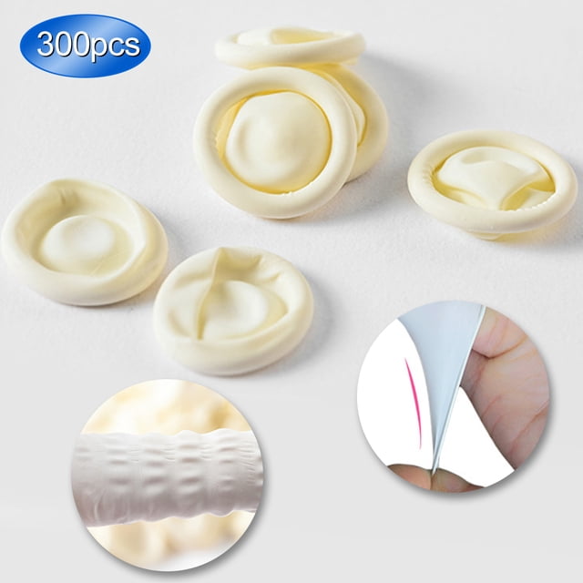 Protector de yemas de dedos Jadeshay 300 piezas guantes de látex desechables