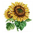 thumbnail image 1 of Kit Punto Cruz Juego Flores Estampadas 14 Quilates Bordado Artesanal Moderna para El, 1 of 8