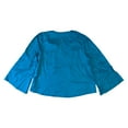 thumbnail image 2 of Jessica Simpson Women's Leslie Boho Drawstring Top with Long Flared Sleeves, Sizes XS-XXL, 2 of 3