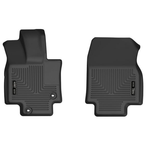 Husky Liners 15321 Weatherbeater Floor Mats Fit 2020-2025 Toyota Highlander - Front - Black - 2 Pc