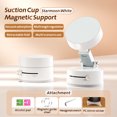 thumbnail image 4 of ZheElen Metal For Magnetic Rotating For Easy Accessibility Magnetic Rotating White, 4 of 6