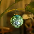thumbnail image 1 of Light Retro Hanging Solar Lantern with Handle use as Table Lantern，Waterproof Outdoor for Garden Patio Porch, etc., 1 of 8