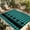 Teal, variant on Sage Green Black Plaid Outdoor Rug for Patio/Deck/Porch, Non-Slip Large Area Rug 3 x 5 Ft, Vintage Star Buffalo Check Rustic Indoor Outdoor Rugs Washable Area Rugs, Camping Rug Carpet Runner