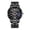 D001- Blue, variant on Wheel Design Mens Fashion Watch, Stainless Steel, Birthday Gift for Men, Green Detail, Auto Quartz Movement, Anniversary Gift for Husband, 1 Pc