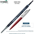 thumbnail image 2 of Schmidt DSM 2006 Feinminen-System 0.5mm Lead Refill for Mechanical Pencil Converter - Pack of 8, 2 of 3