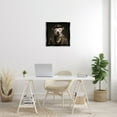 thumbnail image 3 of Stupell Industries Vintage Fashion Pit Bull Animals & Insects Painting Black Floater Framed Canvas Art Print Wall Art, 25 x 25, 3 of 10