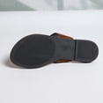 thumbnail image 6 of Bkhluea Women Flip Flop Sandals Metal Ornament Shoes Comfortable For Beach Travel Casual Daily Outdoor Walking Activities, 6 of 7