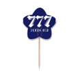 thumbnail image 1 of Seven Hundred Year Old Vitality Toothpick Flags Star Lable Cupcake Picks, 1 of 3