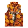 thumbnail image 4 of Pzuqiu Camo Hunting Deer Kids Sleeveless Vests Casual Clothes for Girls 5-6 Soft Fashion Winter Lightweight Sleeveless Fleece Jacket with Pocket Warm Fall Outfits for Girls, 4 of 7