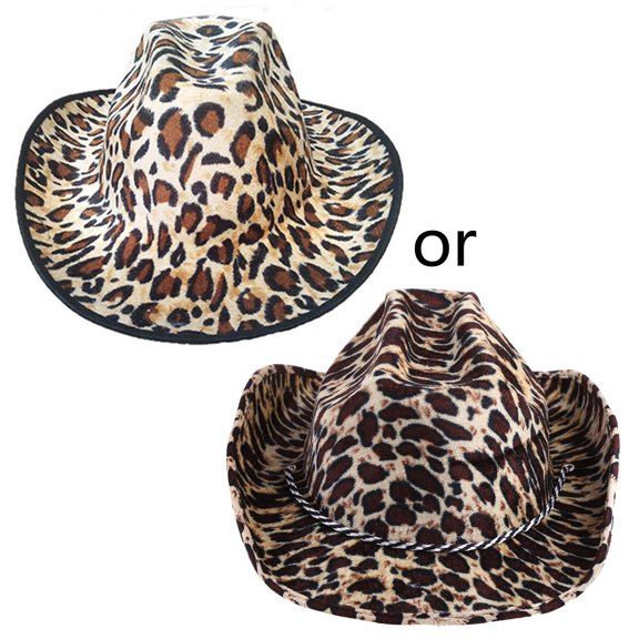 Yokua Fashion Western Cowboy Hat Retro Jazz Hat Surprise Gift for Boyfriend Girlfriend