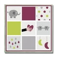 thumbnail image 2 of Epic Graffiti  "Baby Elephant" Kid's Framed Wall Art, 12" x 12" - 12" x 12", 2 of 2