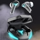 thumbnail image 5 of Auriculares impermeables Inteprter Control táctil de baja demora Bluetooth con micrófono Recargable Negro, 5 of 6