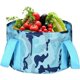 thumbnail image 4 of Lavabo portátil, lavabo de tela Oxford, cubo, contenedor plegable multifuncional, cubo plegable ligero e impermeable para viajes al aire libre, viajes, camping, 4 of 5