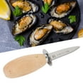 thumbnail image 2 of Labor‑Saving Oyster Shucking Knife Stainless Steel Shell Shucker for Seafood Hard Food, 2 of 8
