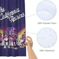 thumbnail image 3 of The California Raisins-theme Bathroom Shower Curtain Home Decor,Bath Curtains Durable Waterproof Bath Curtain , Adluts Girls Boys Bathroom Decor House Gifts 52x71inch（130cmX180cm）, 3 of 5