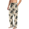 thumbnail image 5 of GZHJMY Sphynx Cats Men's Pajama Pants, Soft and Comfortable Lounge Sleep Bottoms with Pockets, Men's Sleepwear with Custom Print, Large, 5 of 7