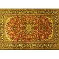 thumbnail image 1 of Ahgly Company Indoor Rectangle Persian Yellow Traditional Area Rugs, 8' x 10', 1 of 4